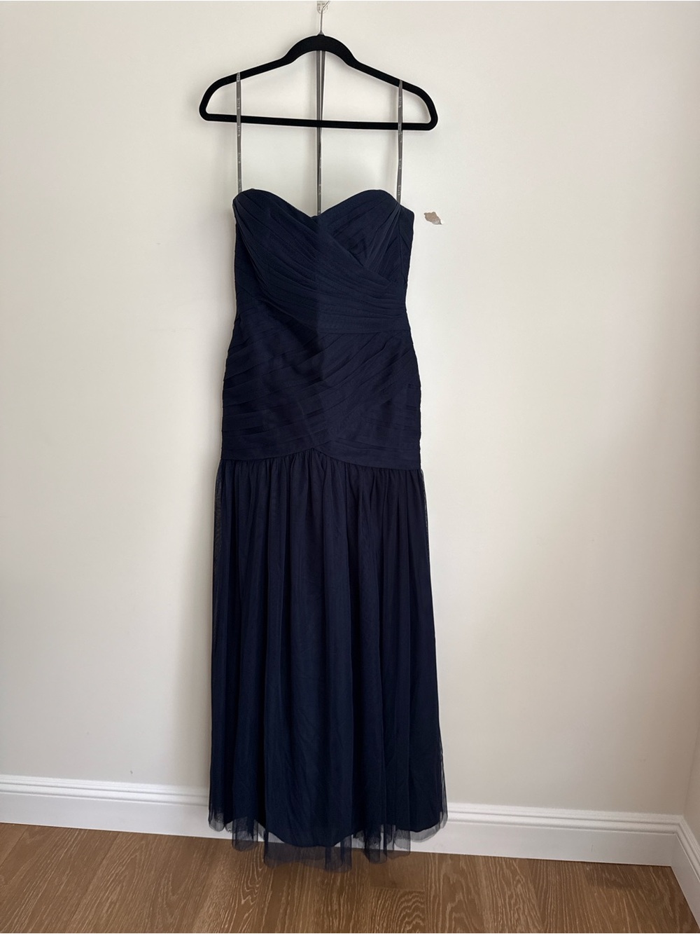 WHIT Strapless Midnight Navy Formal Gown